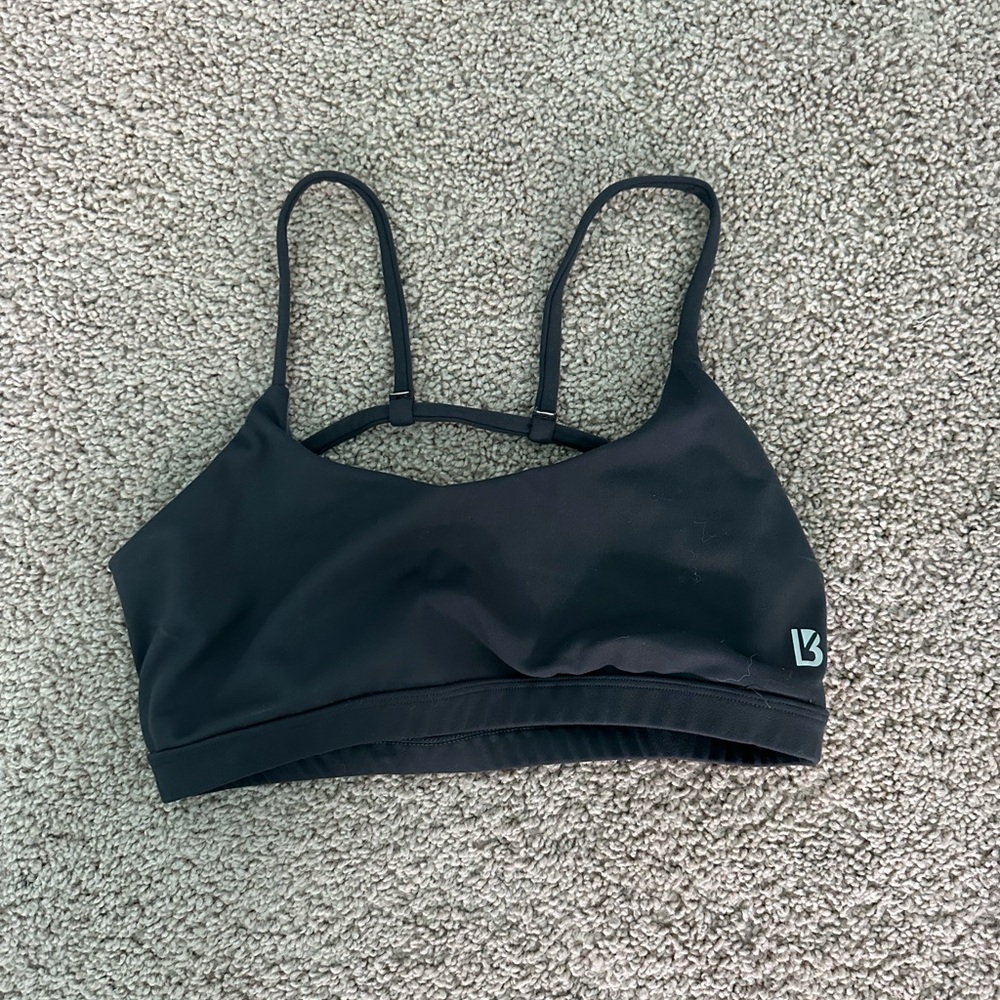 BuffBunny Black Sports Bra